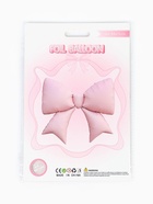 Воздушный шар фольгированный 39" «Бантик», розовый - фото 68181596