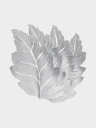 Набор салфеток для стола Доляна «осенний лист», 49×29 см, 4 шт, ПВХ, цвет серебро - фото 68181646