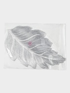 Набор салфеток для стола Доляна «Осенний лист», 49×29 см, 4 шт., ПВХ, серебристый  (артикул 10955539)  большой выбор товаров оптом и в розницу по низким ценам с доставкой