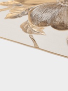 Набор салфеток для стола Доляна «Цветы», 44.5×30 см, 4 шт., ПВХ, золотистый  (артикул 10955541)  большой выбор товаров оптом и в розницу по низким ценам с доставкой