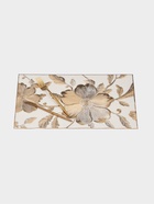 Набор салфеток для стола Доляна «Цветы», 44.5×30 см, 4 шт., ПВХ, золотистый  (артикул 10955541)  большой выбор товаров оптом и в розницу по низким ценам с доставкой