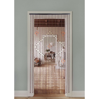 УЦЕНКА Занавеска дерево (27 нитей) Ромб 90х180 см