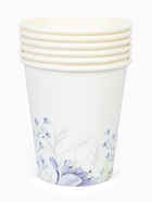 Стакан одноразовый бумажный «Сиреневые цветы», 250 мл (комплект 12 шт) - фото 68181718