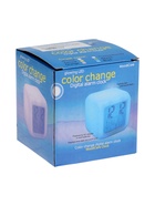 Часы - будильник LB-03, дата, температура, подсветка, белый - Фото 11