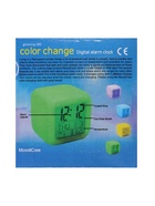 Часы - будильник LB-03, дата, температура, подсветка, белый - Фото 12