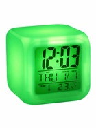 Часы - будильник LB-03, дата, температура, подсветка, белый  (артикул 10957833)  большой выбор товаров оптом и в розницу по низким ценам с доставкой