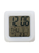 Часы - будильник LB-03, дата, температура, подсветка, белый - Фото 8
