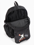 Рюкзак школьный, для мальчика, с рисунком, 1 отделение, 5 карманов, 31×14×45 см, чёрный 10961017