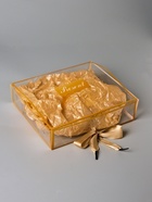 Подарочная коробка с тишью и гирляндой Present, 20 х 18 х 5 см - фото 68181800