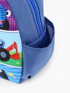 Рюкзак детский с боковыми карманами 22х18х8 см, Синий трактор  (артикул 10926199)  большой выбор товаров оптом и в розницу по низким ценам с доставкой