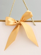 Пакет подарочный, ламинированный, белый, с бантом, 35×30×10 см - фото 68181833