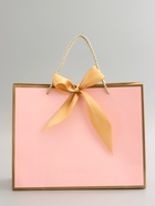 Пакет подарочный, ламинированный, розовый, с бантом, 32×25×11 см - фото 68181838