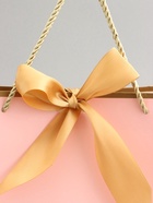 Пакет подарочный, ламинированный, розовый, с бантом, 32×25×11 см - фото 68181839