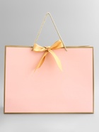 Пакет подарочный, ламинированный, розовый, с бантом, 43×32×14 см - фото 68181844