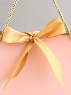 Пакет подарочный, ламинированный, розовый, с бантом, 43×32×14 см - фото 68181845