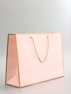 Пакет подарочный, ламинированный, розовый, с бантом, 43×32×14 см - фото 68181846