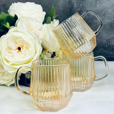 УЦЕНКА 589-070 Набор из 6 кружек 300мл в под.уп.(х8)Стекло