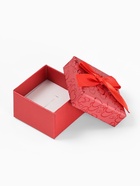 Набор коробочек подарочных под кольцо 6 шт. «Блестящие сердца», 5×5 см, (полезная часть 4.5×4.5 см), красный - Фото 3