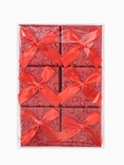 Набор коробочек подарочных под кольцо 6 шт. «Блестящие сердца», 5×5 см, (полезная часть 4.5×4.5 см), красный - Фото 8