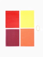 Вощина цветная для создания свечей, 4 цвета + фитиль - фото 68181951