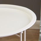 УЦЕНКА Столик журнальный, поднос белый 10985314