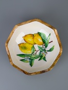 УЦЕНКА Салатник «Лимоны» дерево манго 20×20×8 см 10985333