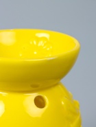 УЦЕНКА Аромалампа керамика «Стрекоза на цветке» жёлтая 7.2×7.2×8.3 см 10985336