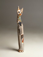 УЦЕНКА Сувенир дерево «Кошка с бабочкой и бантом из мозаики» белая 100×16×7 см 10985346