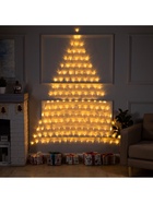 УЦЕНКА Гирлянда «Сеть-ёлка» 2×2 м, IP20, тёмная нить, 152 LED, свечение тёплое белое, 8 режимов, 220 В - Фото 6