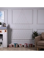 УЦЕНКА Гирлянда «Сеть-ёлка» 2×2 м, IP20, тёмная нить, 152 LED, свечение тёплое белое, 8 режимов, 220 В - Фото 7