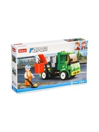 УЦЕНКА Конструктор Город "Мусороуборочная машина", 118 деталей 10985427