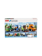 УЦЕНКА Конструктор Город "Мусороуборочная машина", 118 деталей 10985427