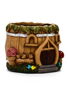 Декоративный горшок для цветов «Домик», 350 мл, 10×10×8 см, керамический, Greengo - Фото 2