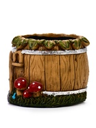 Кашпо "Домик рельеф" 10 х 10 х 8 см - Фото 5