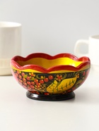 Чашка деревянная хохлома «Резная», миска - салатник, 12×7 см - Фото 2