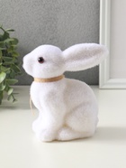 Фигурка пасхальная «Белый заяц с бантиком», 8×13×15 см  (артикул 10914082)  большой выбор товаров оптом и в розницу по низким ценам с доставкой