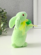 Фигурка пасхальная «Мятный заяц с пасхальным яйцом», 6×11×15.5 см  (артикул 10914084)  большой выбор товаров оптом и в розницу по низким ценам с доставкой