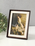 Фоторамка для фото 13×18 см «Классика», полистоун под дерево, 21.5×16.5×2.5 см  (артикул 10934325)  большой выбор товаров оптом и в розницу по низким ценам с доставкой