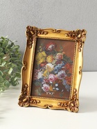 Фоторамка для фото 13×18 см «Версаль», полистоун под т. золото, 23×17.5×3 см  (артикул 10934331)  большой выбор товаров оптом и в розницу по низким ценам с доставкой