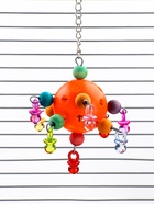 Игрушка для птиц «Большая забава», 23 см, цвет МИКС - Фото 5