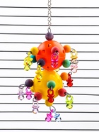 Игрушка для птиц «Большая забава 2», 26 см, цвет МИКС - Фото 5