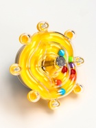 Игрушка для птиц «Карусель», 8 см, оранжевая - фото 68182110