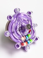 Игрушка для птиц «Карусель», 8 см, фиолетовая - фото 68182115