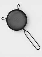 Сито для просеивания с ручкой Magistro «Нуар», d=12 см, нержавеющая сталь, чёрное (комплект 2 шт) - фото 68182141