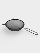 Сито для просеивания с ручкой Magistro «Нуар», d=16 см, нержавеющая сталь, чёрное (комплект 2 шт) - фото 68182146