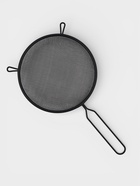 Сито для просеивания с ручкой Magistro «Нуар», d=18 см, нержавеющая сталь, чёрное (комплект 2 шт) - фото 68182153