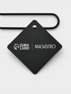 Сито для просеивания с ручкой Magistro «Нуар», d=24 см, нержавеющая сталь, чёрное - фото 809460553