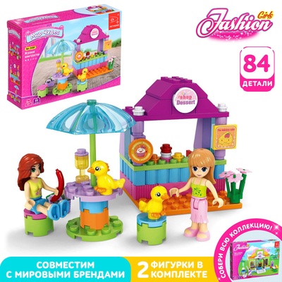 УЦЕНКА Конструктор Страна Чудес «Мини кафе», 84 детали