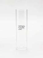 Ваза стеклянная для цветов " Flowers ", 6 х 20 см (530 мл) - фото 68976172