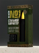 Подарочный набор мужской «№1», гель для душа граната и термос - пуля, Чистое счастье - фото 809460562